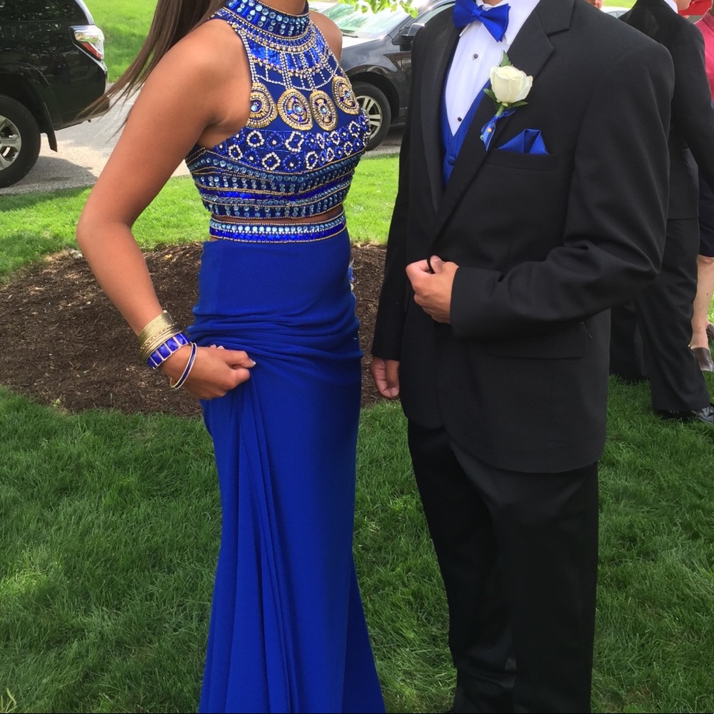 SHERRI HILL Two Piece Prom Dress